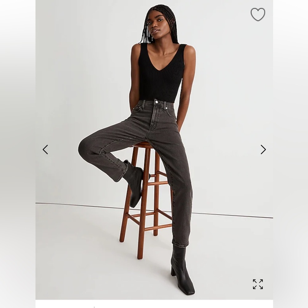 Madewell Petite Perfect Vintage Jean in Lunar Wash - Petite - Size 23P - Picture 9 of 12